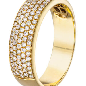 Diamond Wedding Band 1/10 ct tw 10K Yellow Gold